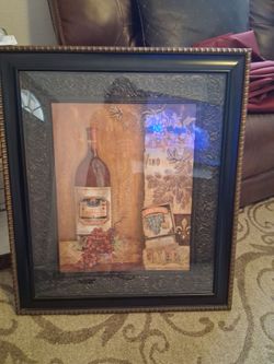 Wine wall decor 26 and halve x 30 and halve