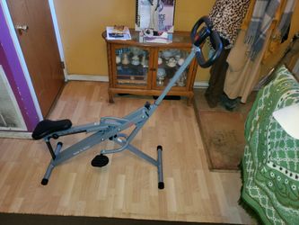 BRAND NEW FULLY ASSEMBLED ROW-RIDE WORKOUT MACHINE. THIS ALSO COMES WITH THE HIS AND HERS WORKOUT EQUIPMENT.