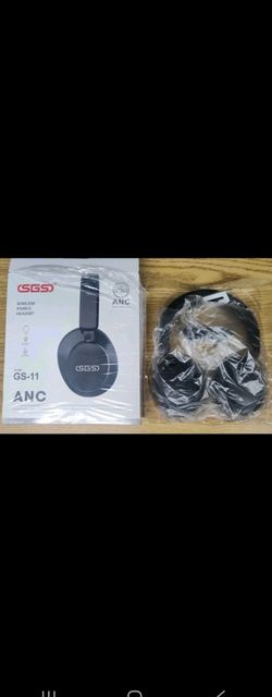 GS-11 WIRELESS  STEREO  HEADSET , WITH  NOISE CANCELATION