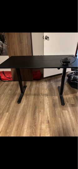 Black Electric Standing Desk