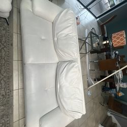 white section couch