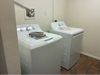 Washer and dryer