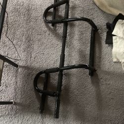 Pull Up Bar With Grips Attached 