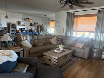 Reclining Sectional with Coffee and End Table