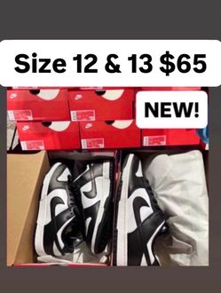 Nike pandas brand new in box size 12 men and 13 men