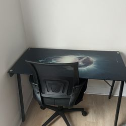 Both Desk And Chair For $80