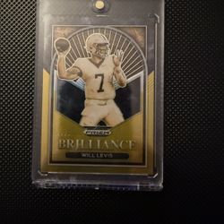 2023 Prizm Draft Picks Will Levis Brilliance Gold/10