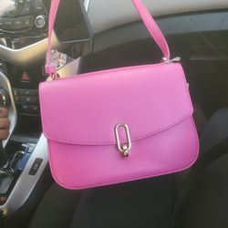 Pink Cross Over Bag