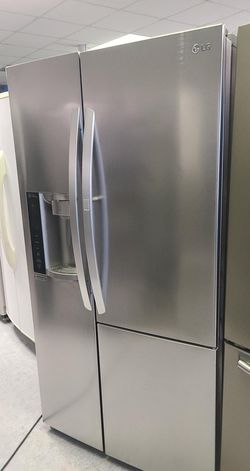 LG Side By Side Stainless Steel Refrigerator Fridge
