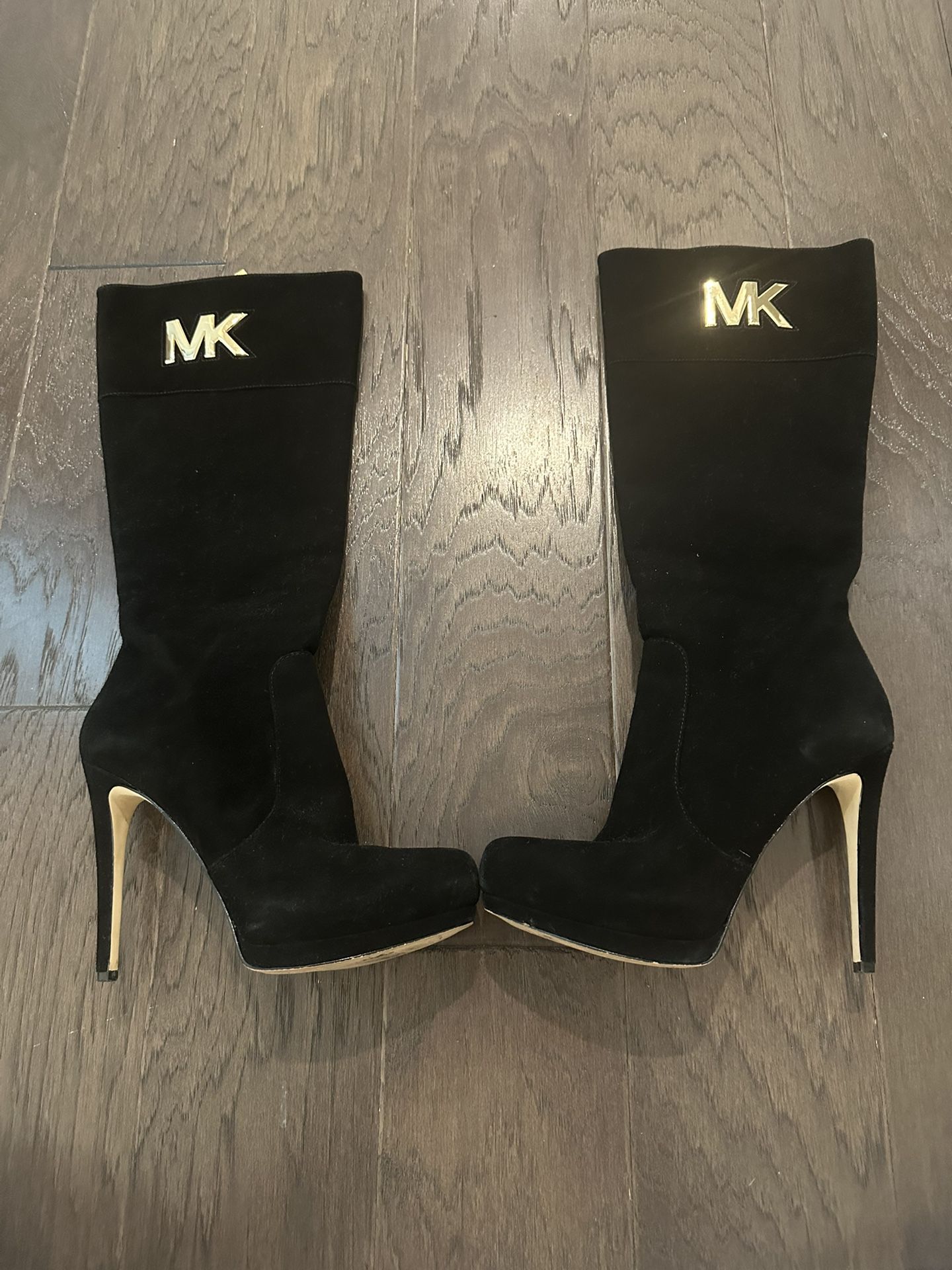 Michael Kors Black Boots High Heels