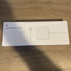 Genuine Apple 45W MagSafe 2 Power Adapter (Brand New / Factory Sealed)