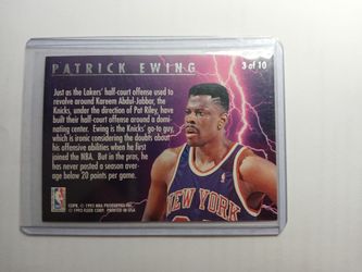 Patrick Ewing Scoring Kings Basketball Card