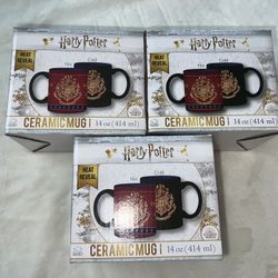 Harry Potter Ceramic Heat Reveal Mugs