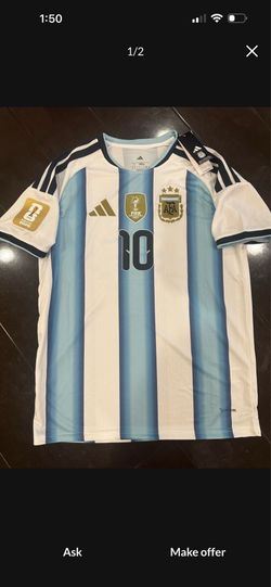 Argentina Messi jersey new men size
