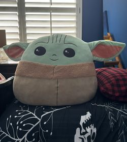 Huge Squishmallow Grogu / Baby Yoda Squishmallows Star Wars - Picture 2 of 17 Squishmallow Grogu / Baby Yoda Kelly Toys Squishmallows Star Wars