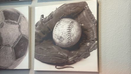 Baseball Glove Photo Deco