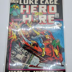 Marvel Comics Luke Cage Hero For Hire #3 1st Appearace Of Gideon Mace