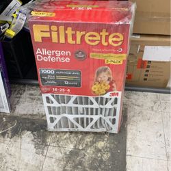 Filtrete 2 Pack Air Filters 16x25x4