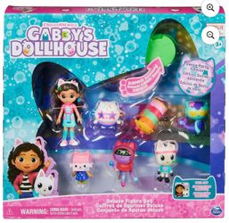 Gabby’s Dollhouse, Dance Party Figure Set of Collectible Toys