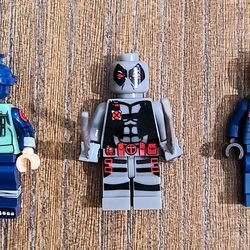 3 PC Custom Lego Minifigure Lot