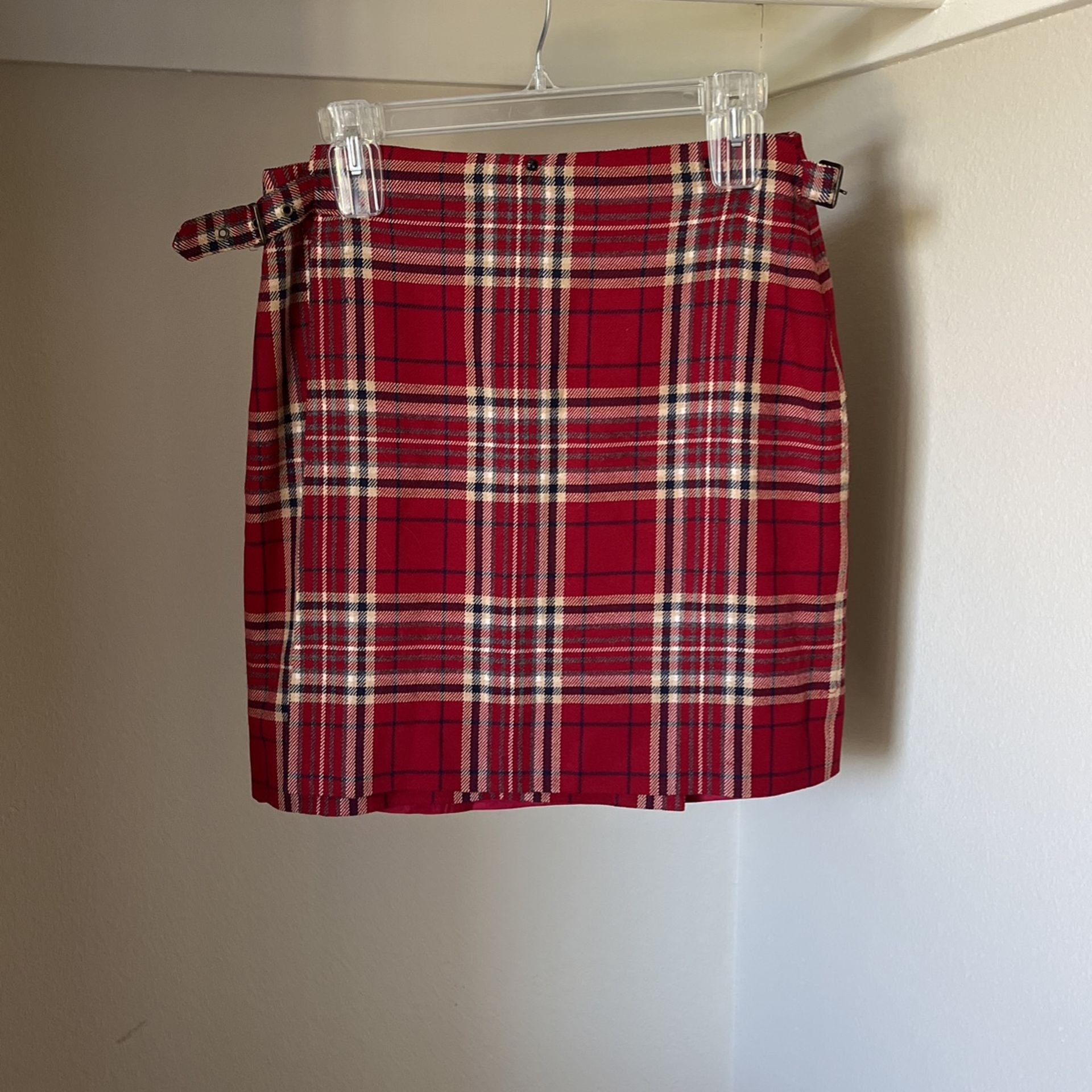 Vintage Plaid Skirt