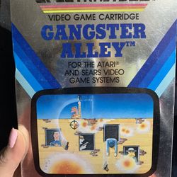 Gangster Alley Atari 2600 Game