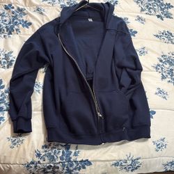 Navy Blue Sweatsuit Outfit
