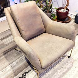 2 Contemporary accent armchairs