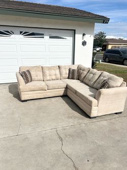 Two piece sectional couch
