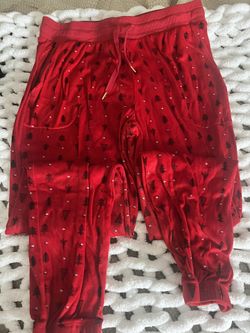 Red Christmas Pajama Bottoms 