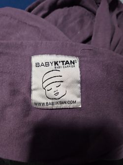 Purple BabyK'Tan carrier.
