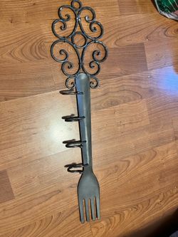 24” spoon kitchen coffee hooks