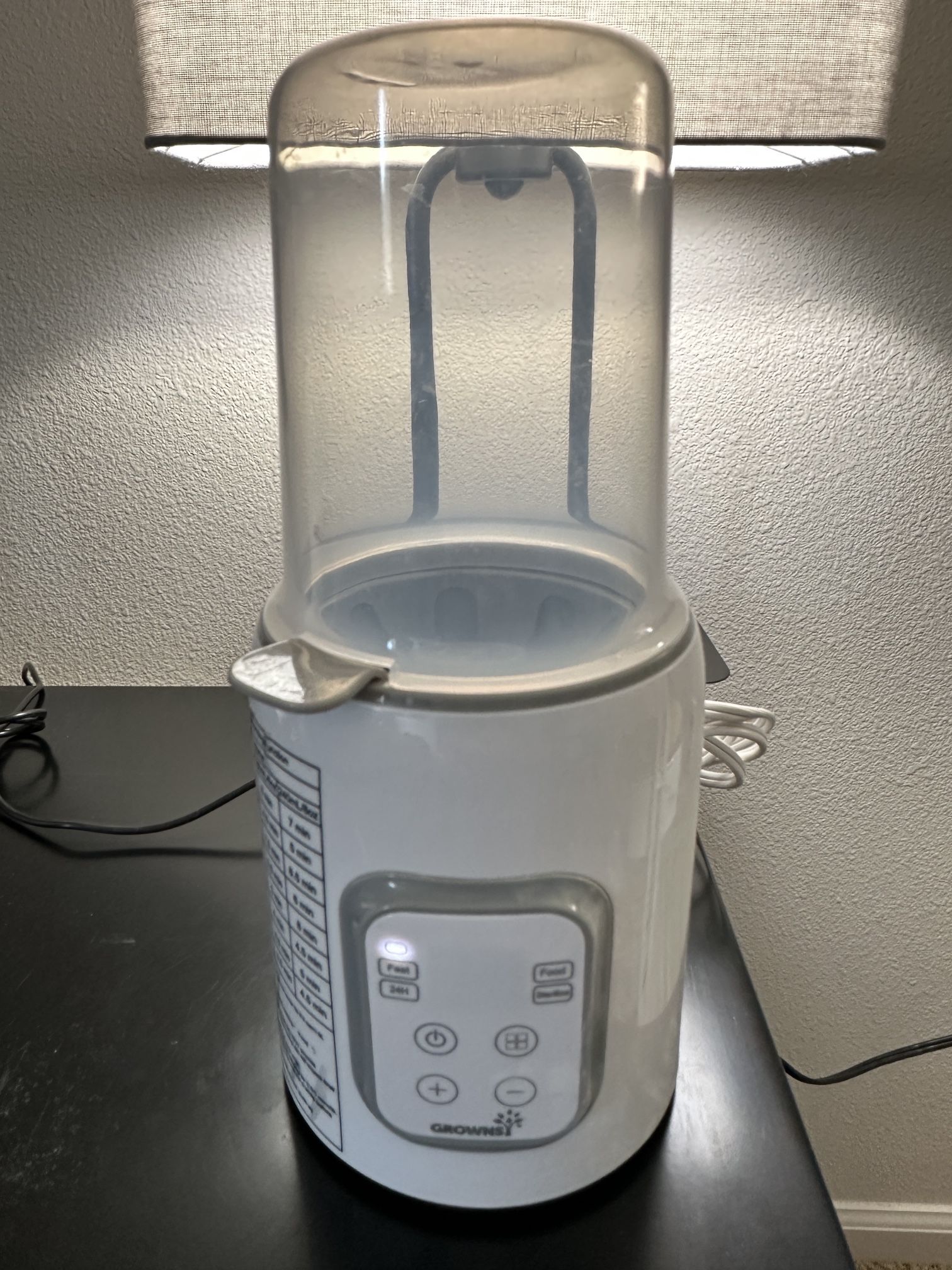 Grownsy bottle warmer