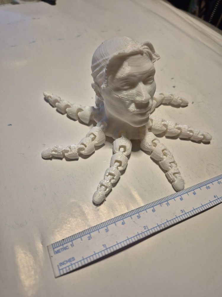 3d Printed 2pac-topus 
