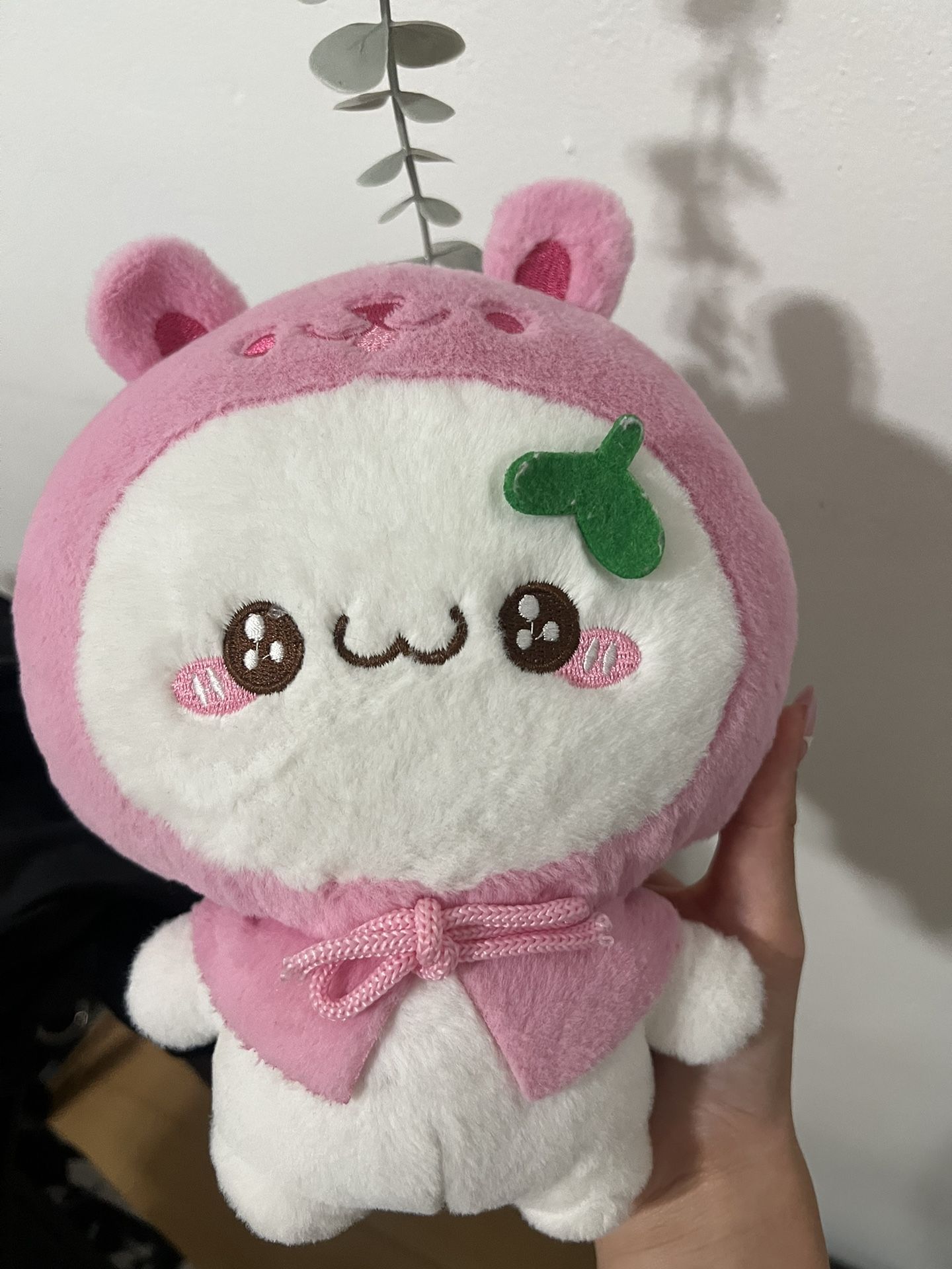 Budding Boa White Dumpling My Melody Plush 9””