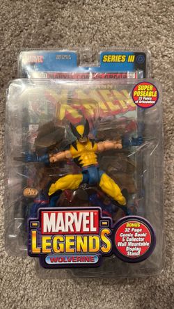 Wolverine and comic book