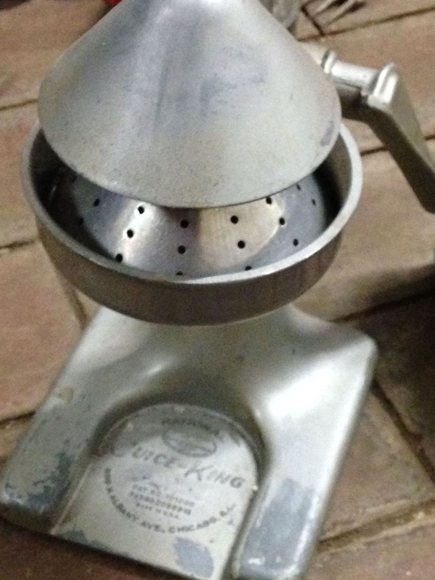 Antique National Juice King Juicer - “Approved” by the Good Housekeeping Institute