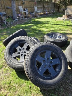 2014 Jeep JK 5 LUG Wheels and Tires