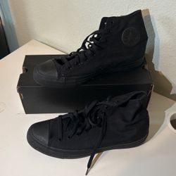 Black High Top Converse