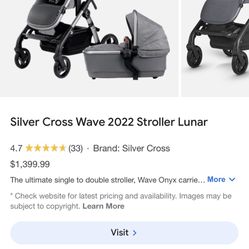 Silver Cross Stroller 