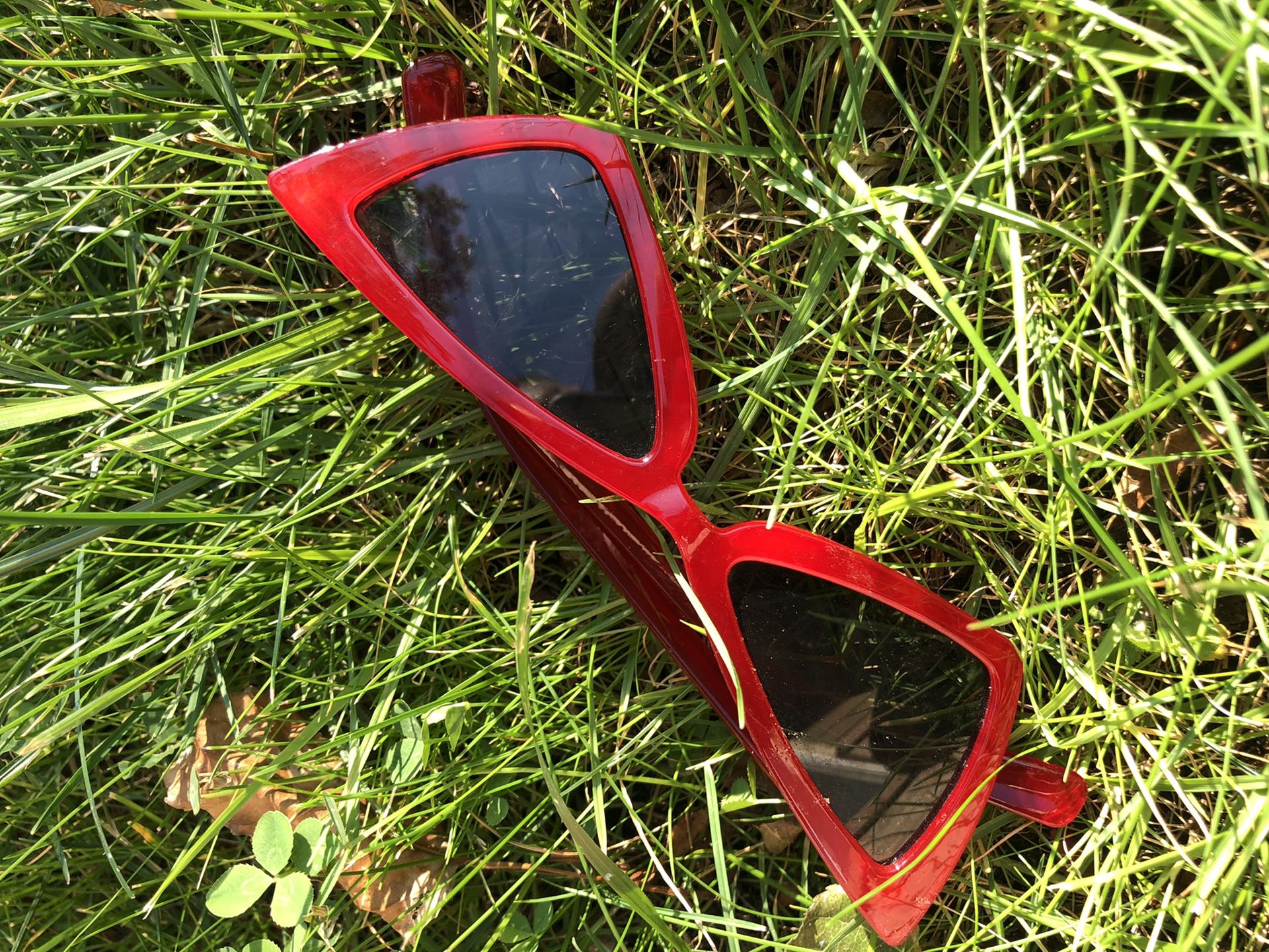 Zumiez Red sunglasses