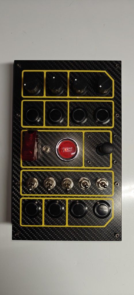 SIMDID Sim Racing Control Button Box