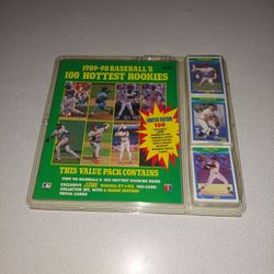 VINTAGE SCORE 1989-90 BASEBALL'S 100 HOTTEST ROOKIES NEW FACTORY SEALED 