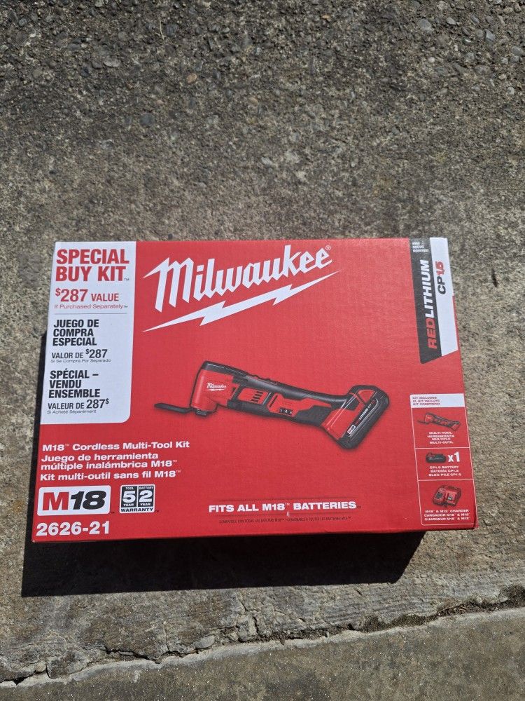 Milwaukee M18 Multi Tool Kit
