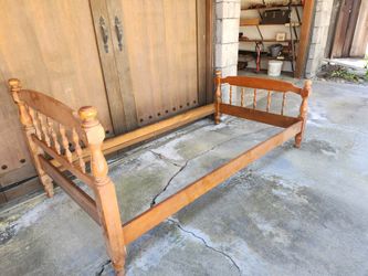 Antique Vintage Double Bedframe