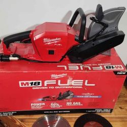 Milwaukee M18 'Fuel' 9" Cut-Off Saw+(2) blades (Tool only)