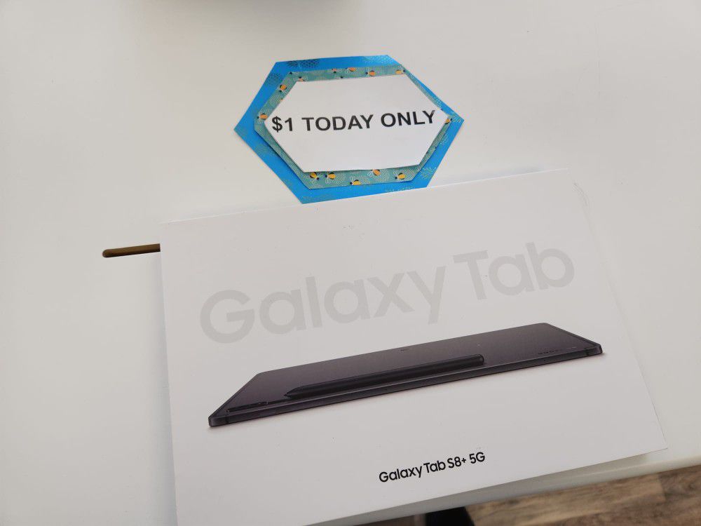 Samsung Galaxy Tab S8 Plus Tablet- Pay $1 DOWN AVAILABLE - NO CREDIT NEEDED