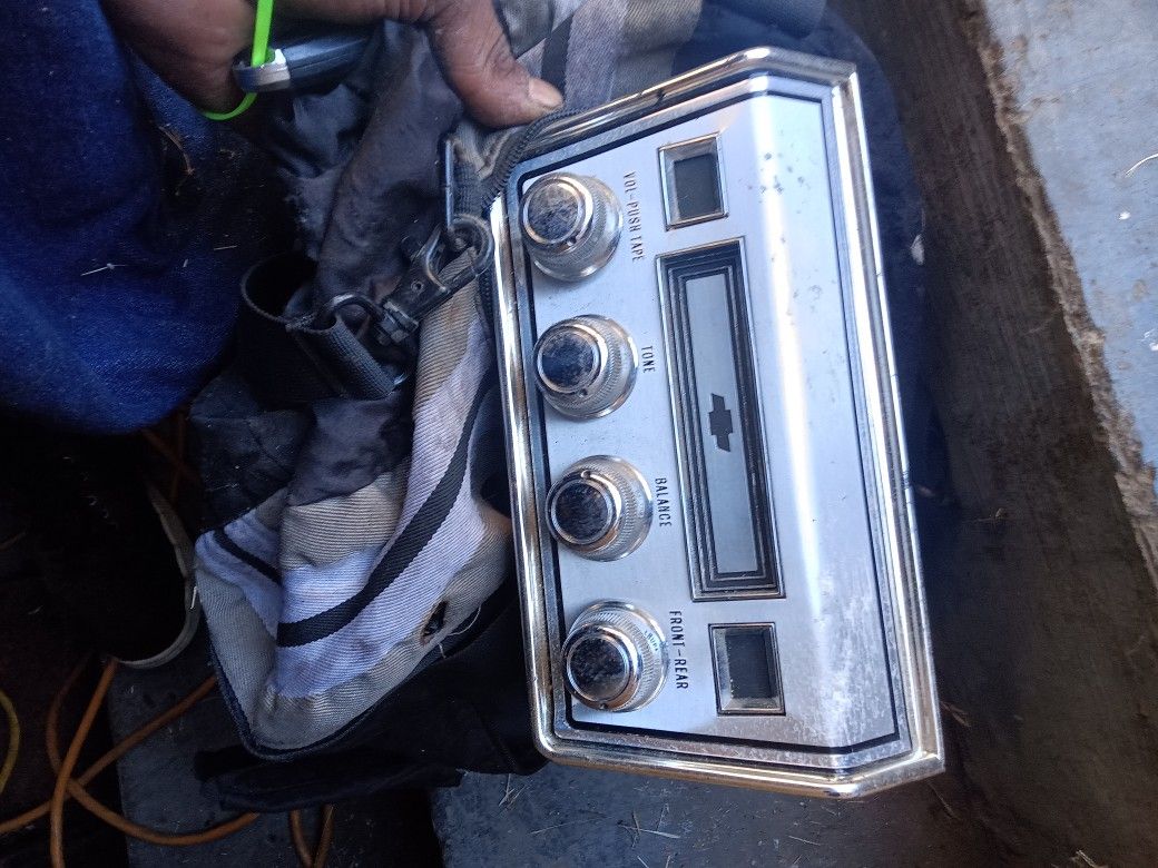 1967 Chevy Impala 8 Track Player