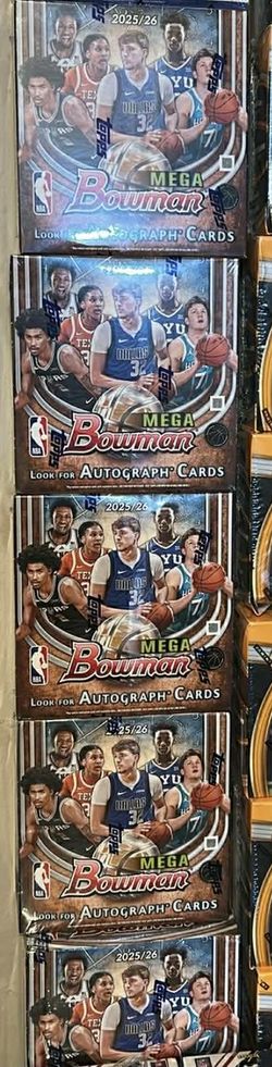 Bowman Basketball mega boxs (Popular)