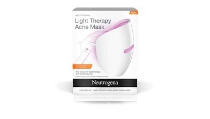 neutrogena light therapy acne treatment face mask